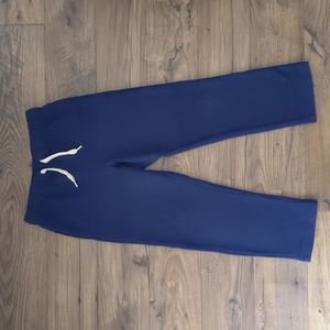 🍀EUC🔷 Boys Lands' End Navy Sweat Pants, Size M 5-6